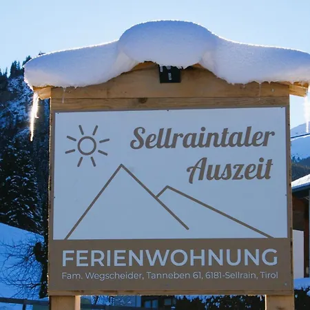 Apartamento Sellraintaler Auszeit 2 Sellrain